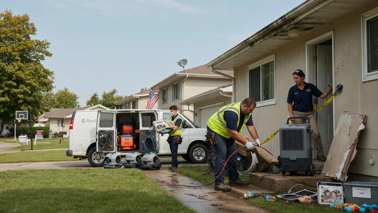 Water Damage Restoration in Irons, MI near me